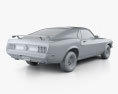 Ford Mustang Mach 1 351 1969 3d model