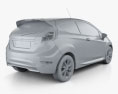 Ford Fiesta Zetec S Black Edition 2017 3D модель