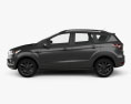 Ford Kuga 2019 3D 모델  side view