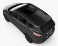 Ford Kuga 2019 3D模型 顶视图