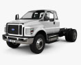 Ford F-650 / F-750 Super Cab Chassis 2019 Modelo 3D