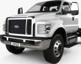 Ford F-650 / F-750 Super Cab Chassis 2019 Modelo 3D