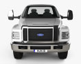 Ford F-650 / F-750 Super Cab Chassis 2019 Modelo 3D vista frontal