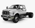 Ford F-650 / F-750 Crew Cab Chassis 2019 3D模型