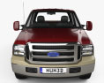 Ford F-350 Super Crew Cab King Ranch 2007 3d model front view