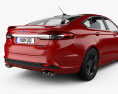 Ford Fusion (Mondeo) Sport 2018 3D 모델 