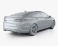 Ford Fusion (Mondeo) Sport 2018 Modelo 3D