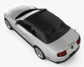Ford Mustang V6 敞篷车 2013 3D模型 顶视图