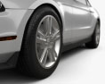 Ford Mustang V6 컨버터블 인테리어 가 있는 2013 3D 모델 