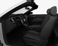 Ford Mustang V6 descapotable con interior 2013 Modelo 3D seats