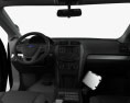 Ford Explorer Police Interceptor Utility with HQ interior 2019 3d model dashboard