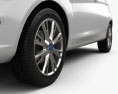 Ford Fiesta п'ятидверний з детальним інтер'єром 2016 3D модель