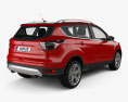 Ford Escape Titanium con interni 2020 Modello 3D vista posteriore