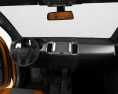 Ford Ranger Подвійна кабіна Wildtrak з детальним інтер'єром 2019 3D модель dashboard