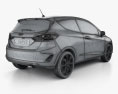 Ford Fiesta Vignale 2017 3D 모델 