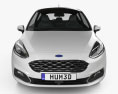 Ford Fiesta Vignale 2017 3D 모델  front view