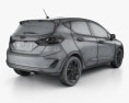 Ford Fiesta Titanium 2017 3D модель