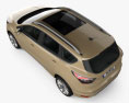 Ford Kuga Vignale 2019 3D模型 顶视图