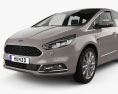 Ford S-Max Vignale 2019 3D 모델 