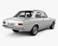 Ford Escort RS1600 1970 3D 모델  back view