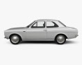 Ford Escort RS1600 1970 Modelo 3D vista lateral