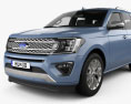 Ford Expedition Platinum 2020 3d model