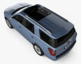 Ford Expedition Platinum 2020 3d model top view