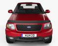 Ford F-150 Club Cab Flareside XLT 2003 3D модель front view
