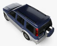 Ford Everest 2006 3d model top view