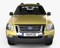 Ford Explorer Sport Trac 2010 3D模型 正面图