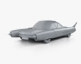 Ford FX Atmos 1954 Modello 3D clay render