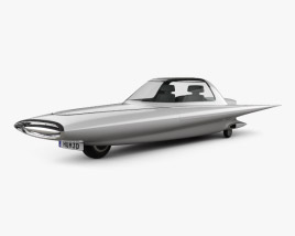 3D model of Ford Gyron 1961