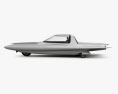 Ford Gyron 1961 3D-Modell Seitenansicht