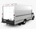 Ford E-350 Box Truck 2020 3d model back view