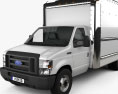 Ford E-350 Box Truck 2020 3d model