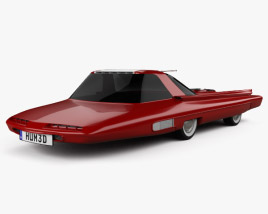 Ford Nucleon 1958 3D model