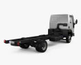 Ford Cargo (816) Fahrgestell LKW 2016 3D-Modell Rückansicht