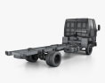 Ford Cargo (816) Вантажівка шасі 2016 3D модель