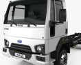 Ford Cargo (816) Chassis Truck 2016 3d model