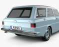 Ford Taunus (P6) 12M 스테이션 왜건 1967 3D 모델 