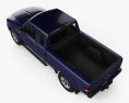 Ford Ranger (NA) Extended Cab 2012 3d model top view