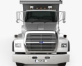 Ford L9000 Dump Truck 4-axle 1998 3d model front view