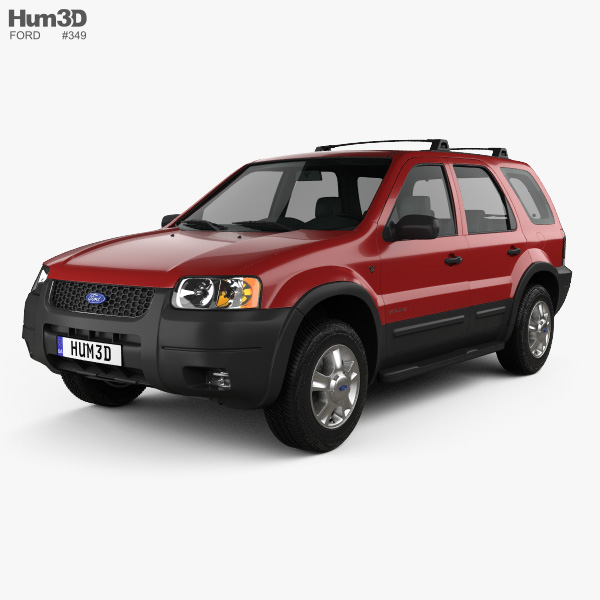 Ford Escape XLT 2006 3D-Modell