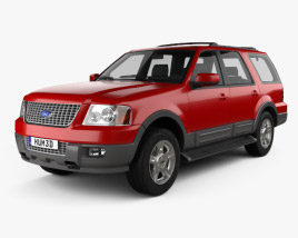 3D model of Ford Expedition 2006