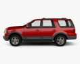 Ford Expedition 2006 3D模型 侧视图
