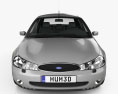 Ford Mondeo 세단 2000 3D 모델  front view