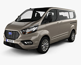 Ford Tourneo Custom L1 2017 3D модель