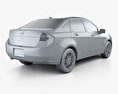 Ford Focus SE US-spec 轿车 2011 3D模型