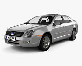 Ford Fusion SEL 2012 3D 모델 