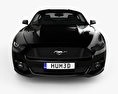 Ford Mustang GT EU-spec fastback 2020 3d model front view